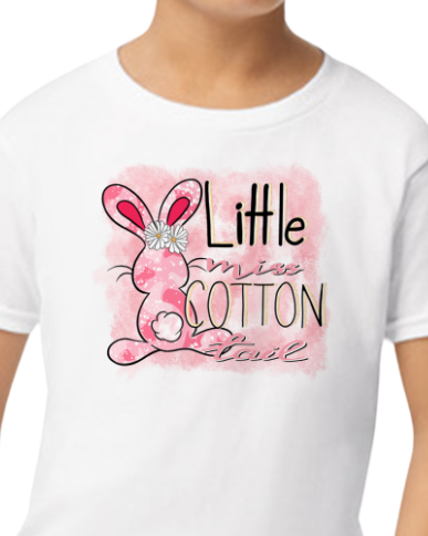 Graphic Shirt - Youth Little Miss Cottontail