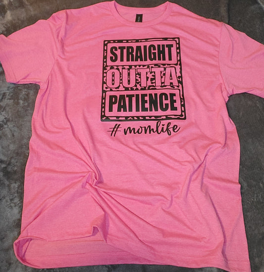 GRAPHIC TEE - Straight Outta Patience